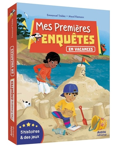 Emmanuel Trédez et Maud Riemann - Mes premières enquêtes  : MES PREMIÈRES ENQUÊTES - EN VACANCES - 5 HISTOIRES ET DES JEUX.