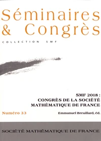 SMF 2018 : congrès de la Société Mathématique de France