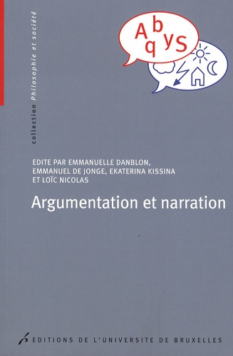 Emmanuelle Danblon - Argumentation et narration.