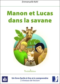 Manon et Lucas dans la savane