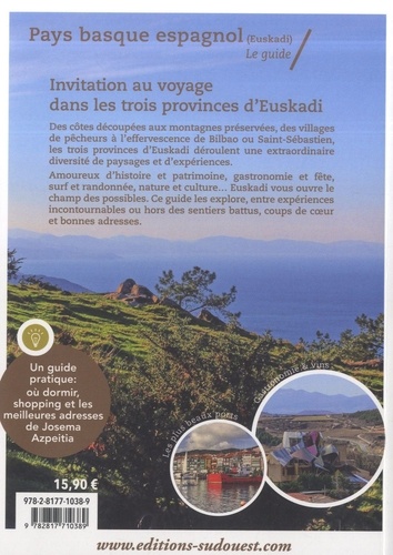 Pays basque espagnol (Euskadi). Le guide