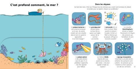 Explique-moi... Pourquoi la mer ne déborde pas quand il pleut ?. Tes questions sur la mer