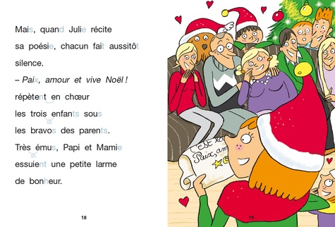 J'apprends à lire avec Sami et Julie  La veillée de Noël. Fin de CP, niveau 3