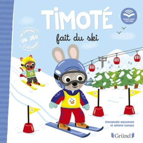 Timoté  Timoté fait du ski