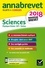 Annales Annabrevet 2018 Physique-chimie SVT Technologie 3e. sujets et corrigés, nouveau brevet  Edition 2018