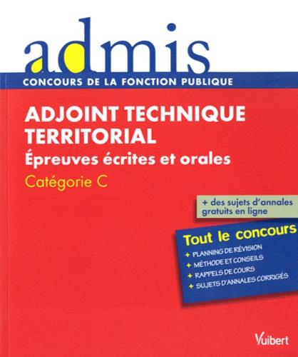 Emmanuelle Pouydebat - Adjoint technique territorial - Epreuves écrites et orales, Catégorie C.