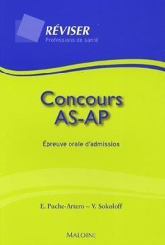 Emmanuelle Puche-Artero et Véronique Sokoloff - Concours AS-AP - Epreuve orale d'admission.