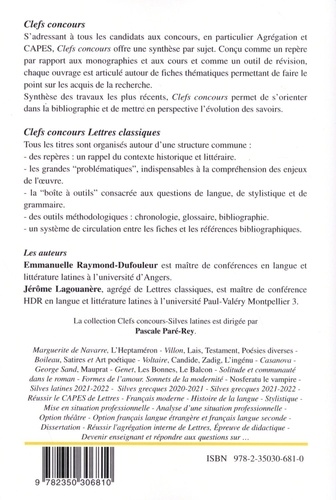 Silves latines. Virgile, Enéide, chant VIII ; Saint Augustin, Les confessions, livres I à IV  Edition 2021-2022