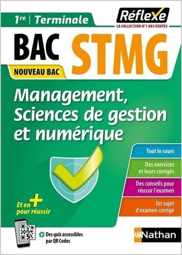 Management, sciences de gestion et numérique 1re / Tle STMG  Edition 2022