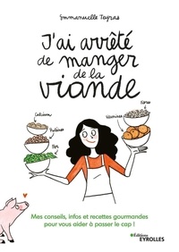 Emmanuelle Teyras - J'ai arrêté de manger de la viande - Mes conseils, infos et recettes gourmandes pour vous aider à passer le cap !.