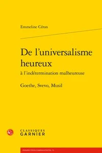 De l'universalisme heureux à l'indétermination malheureuse