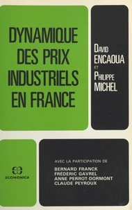 Dynamique des prix indus.