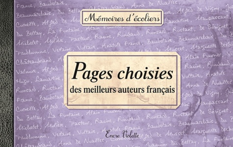  Encre Violette - Pages choisies des meilleurs auteurs français.