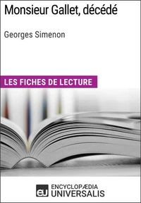 Monsieur Gallet, décédé de Georges Simenon