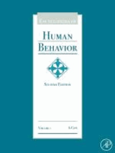 Encyclopedia of Human Behavior.