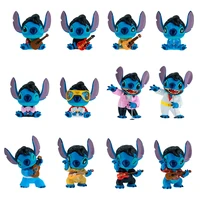 Figurine mini stitch elvis sachet mystère - disney grand jester