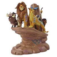 Figurine roi lion carved by heart - disney traditions