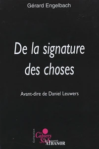 De la signature des choses