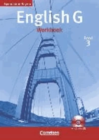 English G, Gymnasium Bayern. Band 3 Workbook mit CD