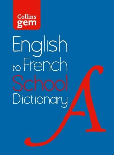 English to French (One Way) School Gem Dictionary - One way translation tool for Kindle.