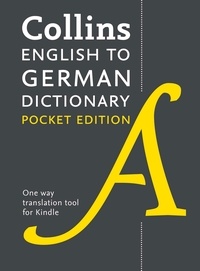 English to German (One Way) Pocket Dictionary - Trusted support for learning.