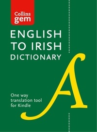 English to Irish (One Way) Gem Dictionary - Trusted support for learning.
