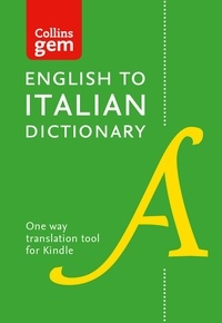 English to Italian (One Way) Gem Dictionary - Trusted support for learning.