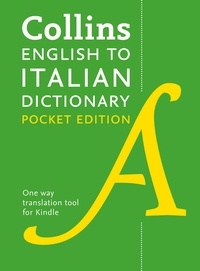 English to Italian (One Way) Pocket Dictionary - Trusted support for learning.