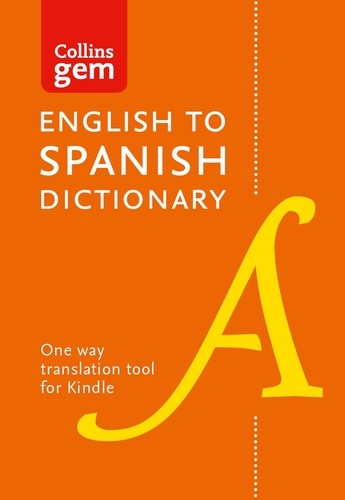 English to Spanish (One Way) Gem Dictionary - Trusted support for learning.