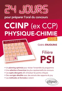 CCINP (ex CCP) Physique-Chimie Filière PSI