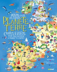 Enrico Lavagno et  Sacco et Vallarino - Planète Terre - Atlas pour les enfants - Cartes & vidéos pour découvrir le monde et l'espace.