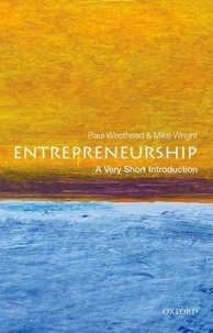 Entrepreneurship: A Very Short Introduction.