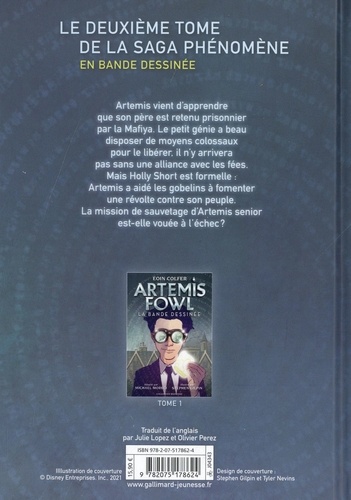 Artemis Fowl : la bande dessinée Tome 2 Mission polaire