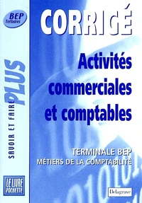 Activités commerciales et comptables Tle BEP