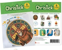 8 Stickers Spécial Protection et la Défense Spirituelle