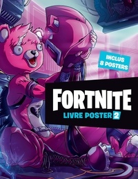  Epic Games - Fortnite - Livre poster 2. Avec 8 posters.