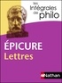  Epicure - Lettres.