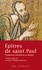 Epîtres de saint Paul. Traduction officielle de la liturgie