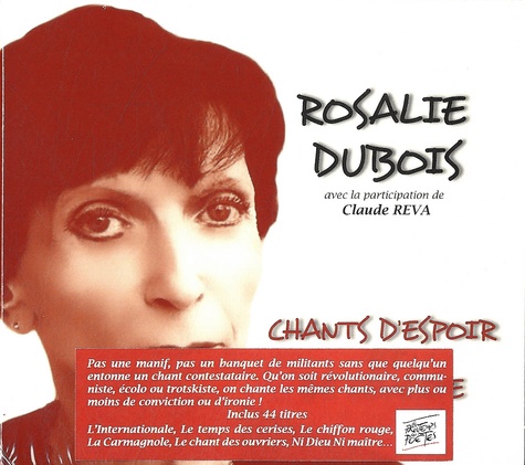 Rosalie Dubois - Chants d'espoir et de révolte. 2 CD audio