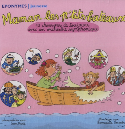 Jean René - Maman les p'tits bateaux - 13 chansons de toujours avec un orchestre symphonique. 1 CD audio