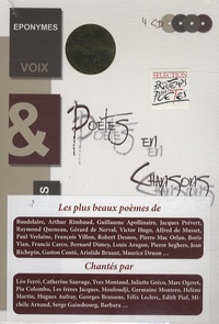 Charles Baudelaire et Arthur Rimbaud - Poètes en chansons. 4 CD audio
