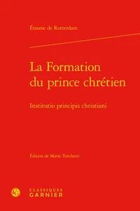 La formation du prince chrétien