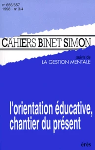 Cahiers Binet-Simon, n° 656-657, 1998