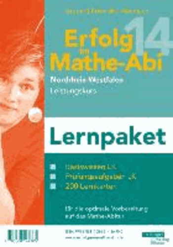 Erfolg im Mathe-Abi 2014 Lernpaket NRW Leistungskurs - Übungsbücher für das Basiswissen und Prüfungsaufgaben in NRW mit vielen hilfreichen Tipps und ausführlichen Lösungen sowie Lernkarten für die optimale Vorbereitung auf das Mathe-Abitur.