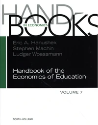 Handbook of the Economics of Education
