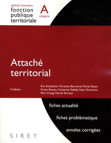 Eric Ambacher et Christine Bertrand - Attaché territorial - Catégorie A.