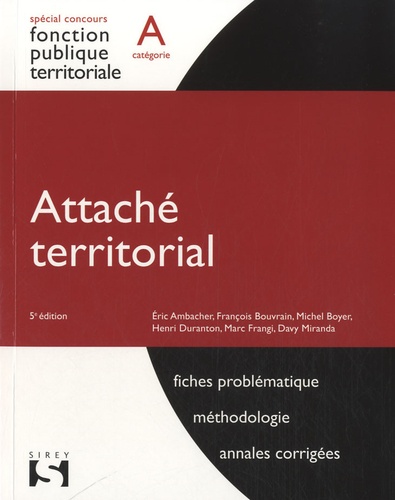 Eric Ambacher et Michel Boyer - Attaché territorial - Catégorie A.