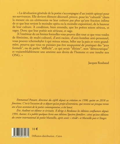 Petite histoire subjective du centre international de poésie Marseille. Tome 1, (1990-2017) Entretiens