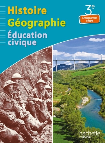 Eric Aujas et Thierry Falconnet - Histoire Géographie Education civique 3e - Enseignement adapté.