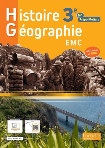 Eric Aujas et Sylvain Pérot - Histoire-Géographie EMC 3e Ma Prépa-Métiers.